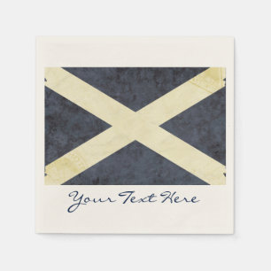 Jetables Serviettes de partie de drapeau de l'Ecosse