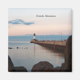 Jetée nord du port de Duluth Aimant léger Duluth, 
