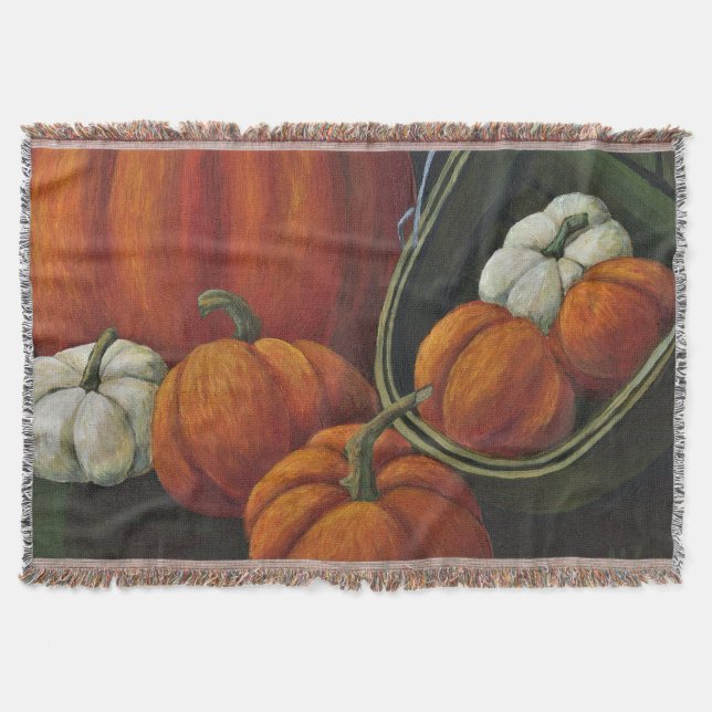 Jeter des Citrouilles de couverture dans le panier (Devant)