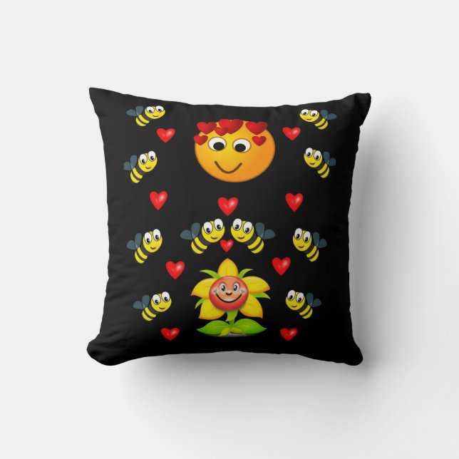 Jeter Oreiller Bumblebee (Recto)