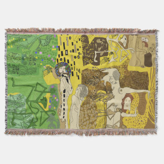 Jetez la couverture Funky Danser Homme Motif Vert