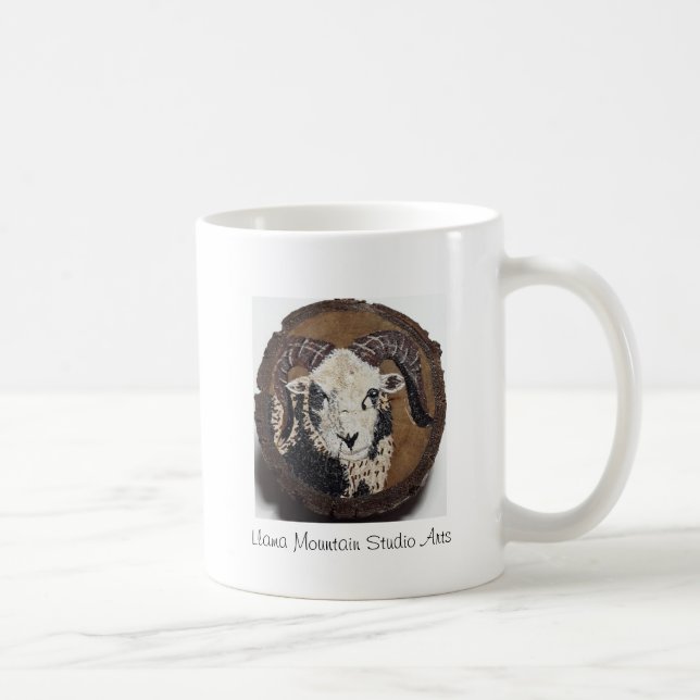 Jethro the Jacob Sheep Mug (Right)