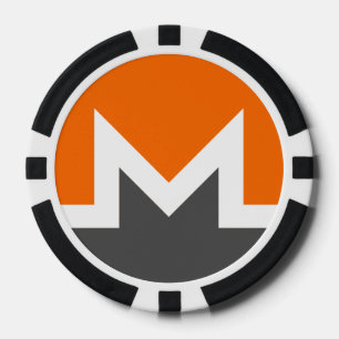 Jeton de poker d'obscurité de Monero