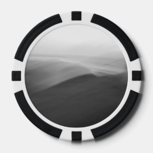 Jeton de poker photo abstraite noir et blanc chips