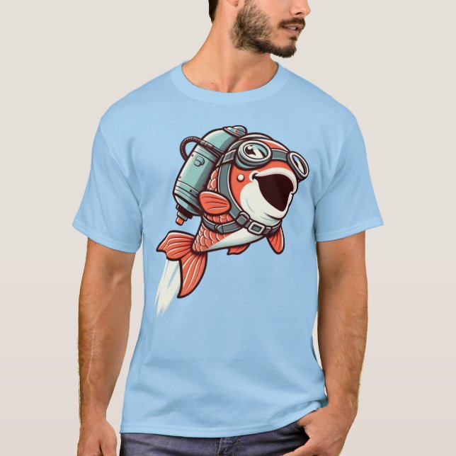 Jetpack KoiRide T-Shirt (Front)