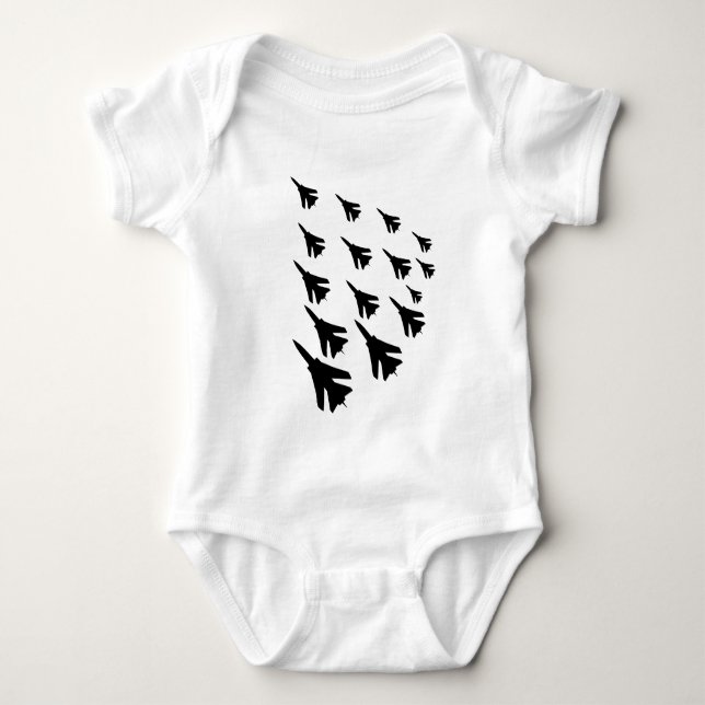Jets Baby Bodysuit (Front)