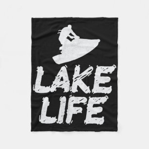 Jetski Jet Ski Skiing Love Water Sports Funny Cool Fleece Blanket