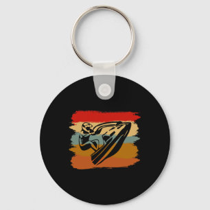 Jetski Jet Ski Skiing Love Water Sports Funny Cool Keychain