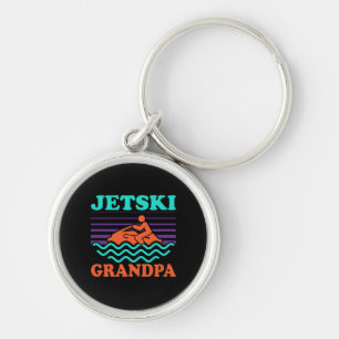 Jetski - Jetski Grandpa Keychain