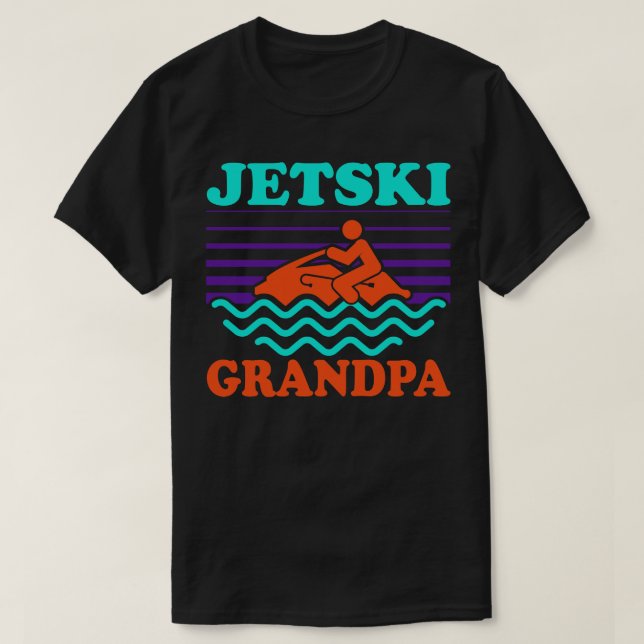 Jetski Jetski Grandpa T-Shirt (Design Front)