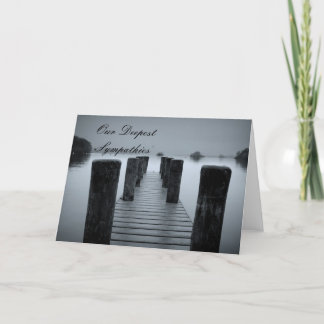 Jetty Our Deepest Sympathies Card