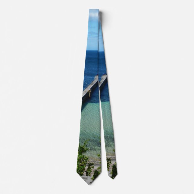 Jetty Over The Ocean, Tie (Front)