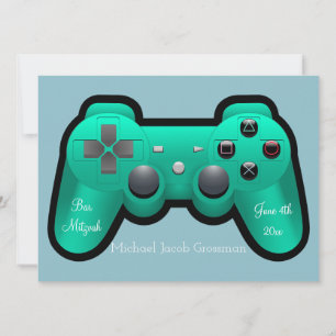 Jeu, Contrôleur, Bar Mitzvah, Invitation