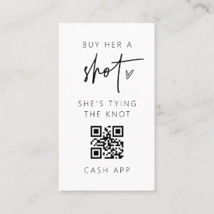 Jeu de carte d'analyse de boisson QR Code Bachelor