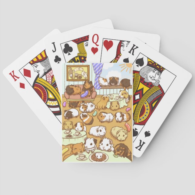 JEU DE CARTES モルモットカフェ (dos)