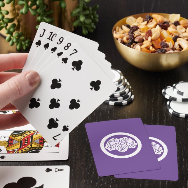 JEU DE CARTES 丸に蔦(見聞諸家紋風) マグネット (In Situ)