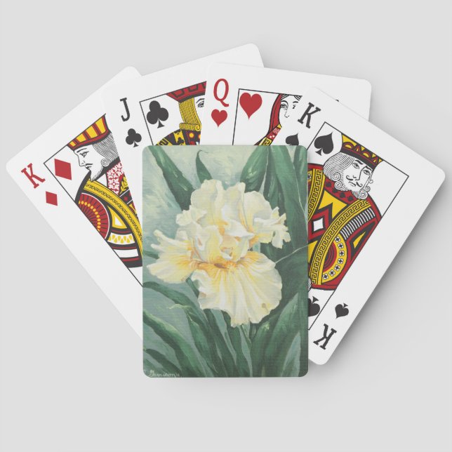 Jeu De Cartes 0434 Crème Iris (dos)