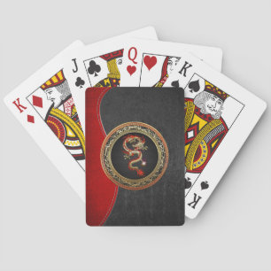 Jeu De Cartes [100] Dragon chinois d'or Fucanglong