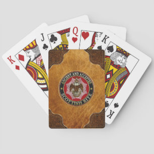Jeu De Cartes [100] Eagle à deux têtes de Rite écossais