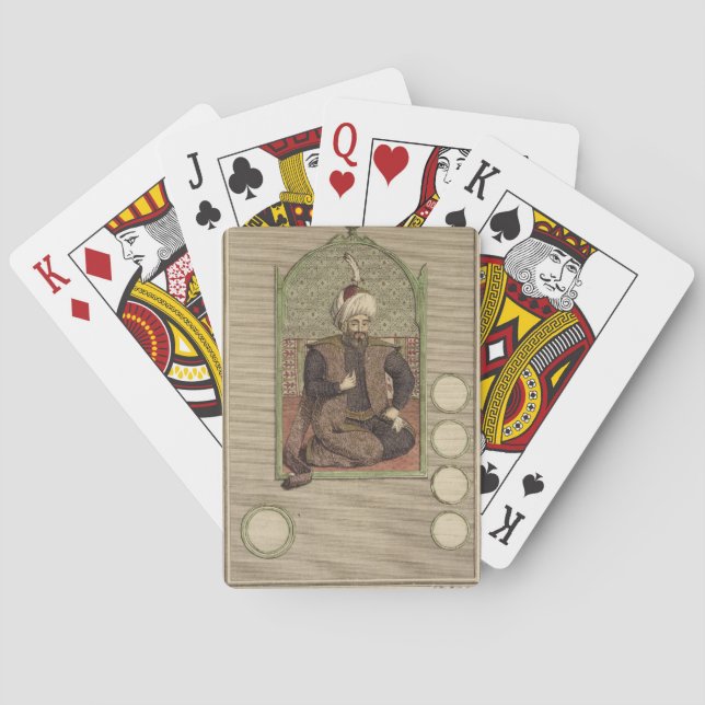 Jeu De Cartes 1259-1326) fondateurs d'Osman I (de l'empire de (dos)