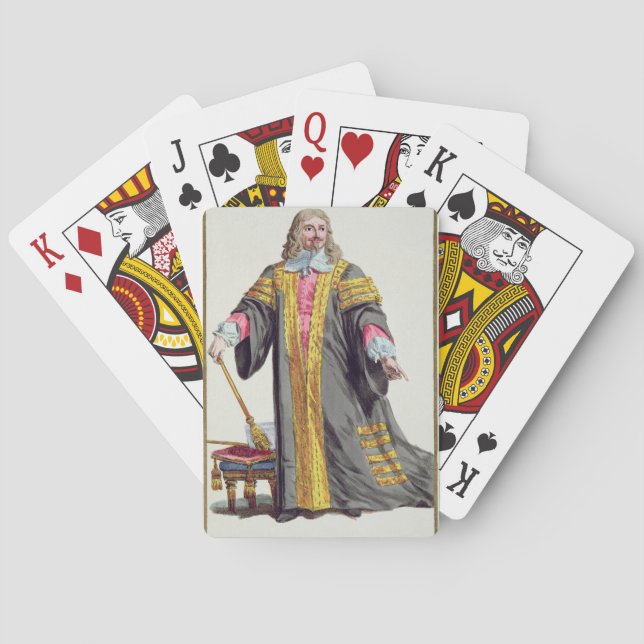 Jeu De Cartes 1609-74) premiers comtes d'Edouard Hyde (de (dos)