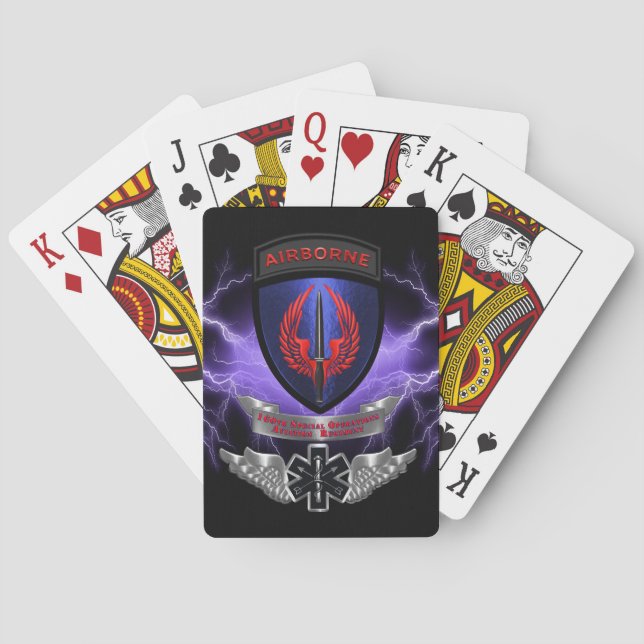 Jeu De Cartes 160e Régiment d'aviation des opérations spéciales  (dos)
