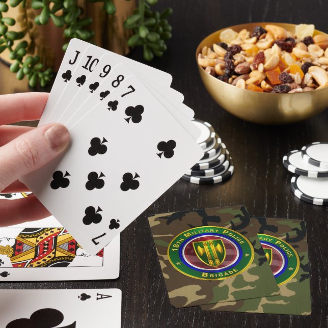 Jeu De Cartes 18e brigade de police militaire  (In Situ)