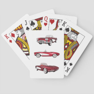 Jeu De Cartes 1961 Corvette C1 :