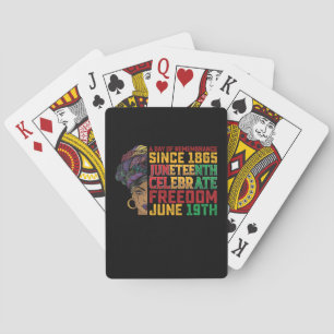 Jeu De Cartes 19 Juin Journée De Souvenir Liberté Noire