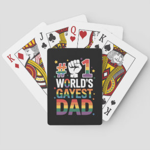 Jeu De Cartes #1 Papa gay le plus gay du monde Fête des pères dr