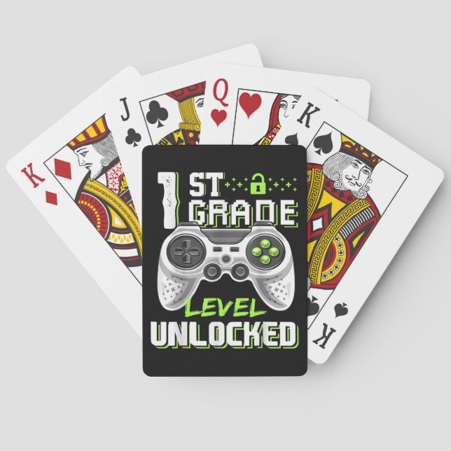 Jeu De Cartes 1ère classe Jeu déverrouillé Premier jour de l'éco (dos)