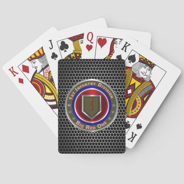 Jeu De Cartes 1re division d'infanterie (dos)
