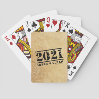Jeu De Cartes 2021 Reprise Sobre et Propre Encouragement à la so