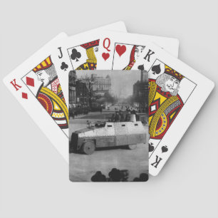 Jeu De Cartes 27 mars 1917 :  L'escadron de véhicule blindé