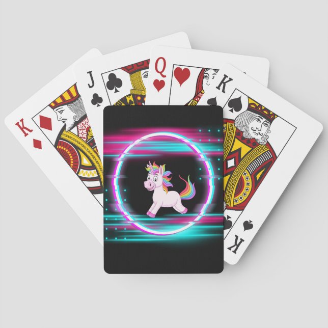 Jeu De Cartes 4.Amour Unicorne  (dos)