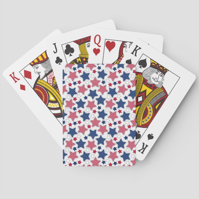 Jeu De Cartes 4 juillet Jouer aux cartes (dos)