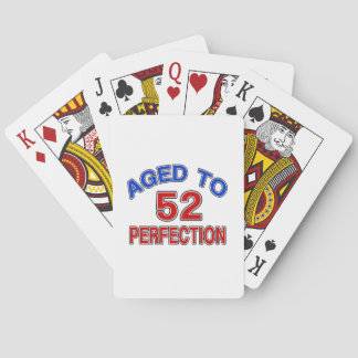 Jeu De Cartes 52 âgé à la perfection