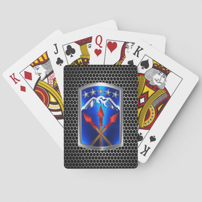 Jeu De Cartes 593e carte de jeu du Commandement du développement (dos)