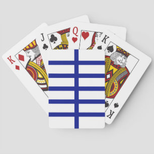 Jeu De Cartes 5 lignes bleues biscuites