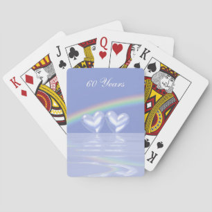 Jeu De Cartes 60th Anniversary Diamond Hearts