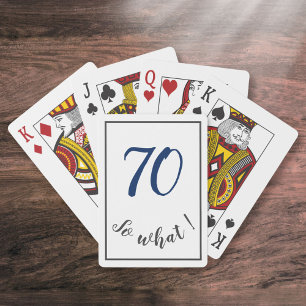 Jeu De Cartes 70e anniversaire Funny 70 alors quelle motivation