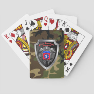 Jeu De Cartes 82e division aéroportée