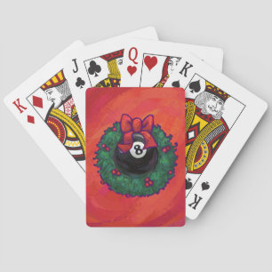 Jeu De Cartes 8 Balle Noël Roue