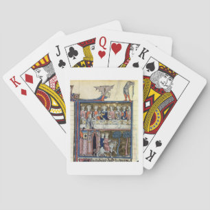 Jeu De Cartes 95 f.326 King Arthur and his Knights around