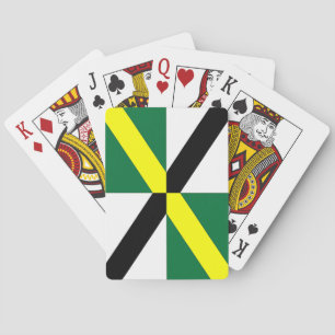 Jeu de cartes à jouer avec le drapeau de Monterey,