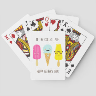 Jeu De Cartes À la pop la plus froide - Fête des pères