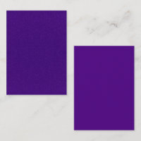 Jeu de cartes à notes Plat Violet - Solide et Brui