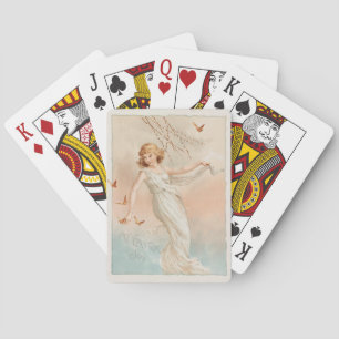 Jeu De Cartes "À Pâques Joie" - Impression Vintage, L. Prang & C