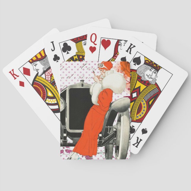 Jeu De Cartes à petits pois (dos)