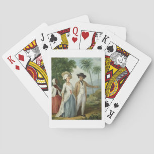 Jeu De Cartes A Planter and his Wife, Attended by a Servant, c.1
